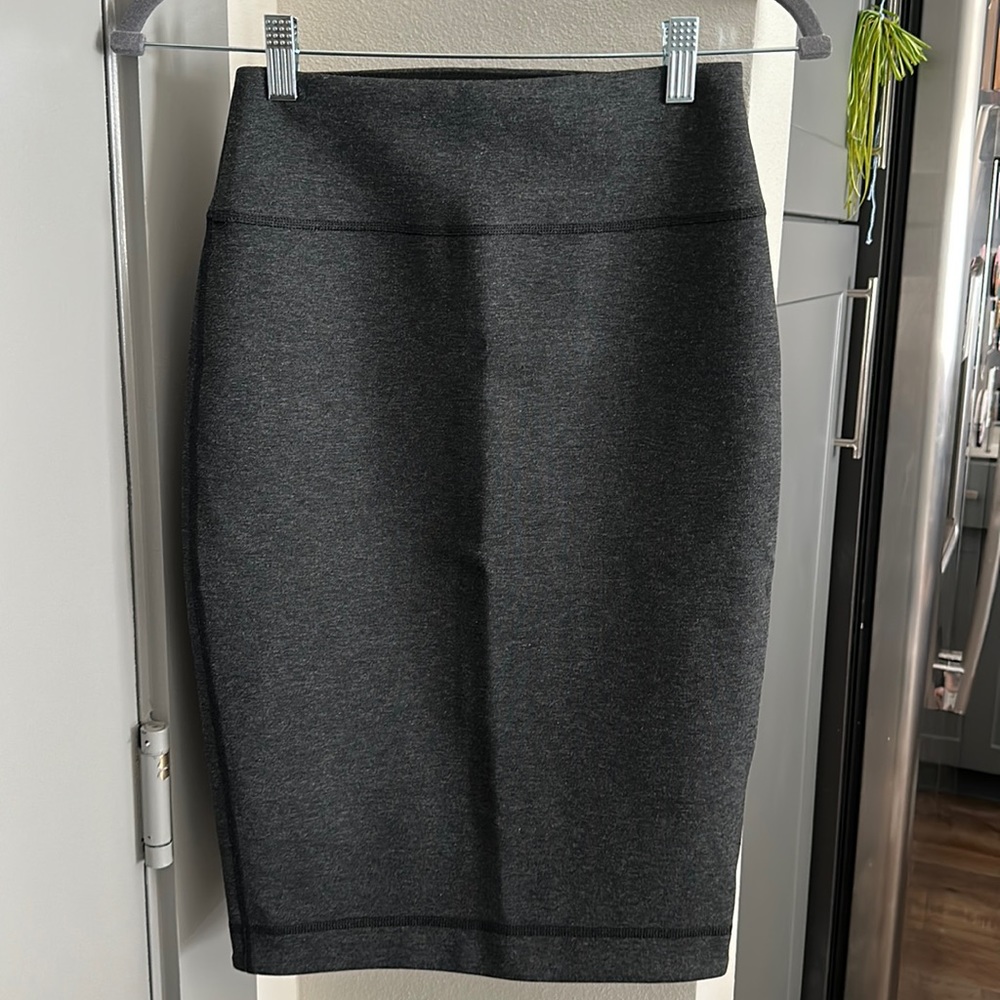 Reversible pencil skirt